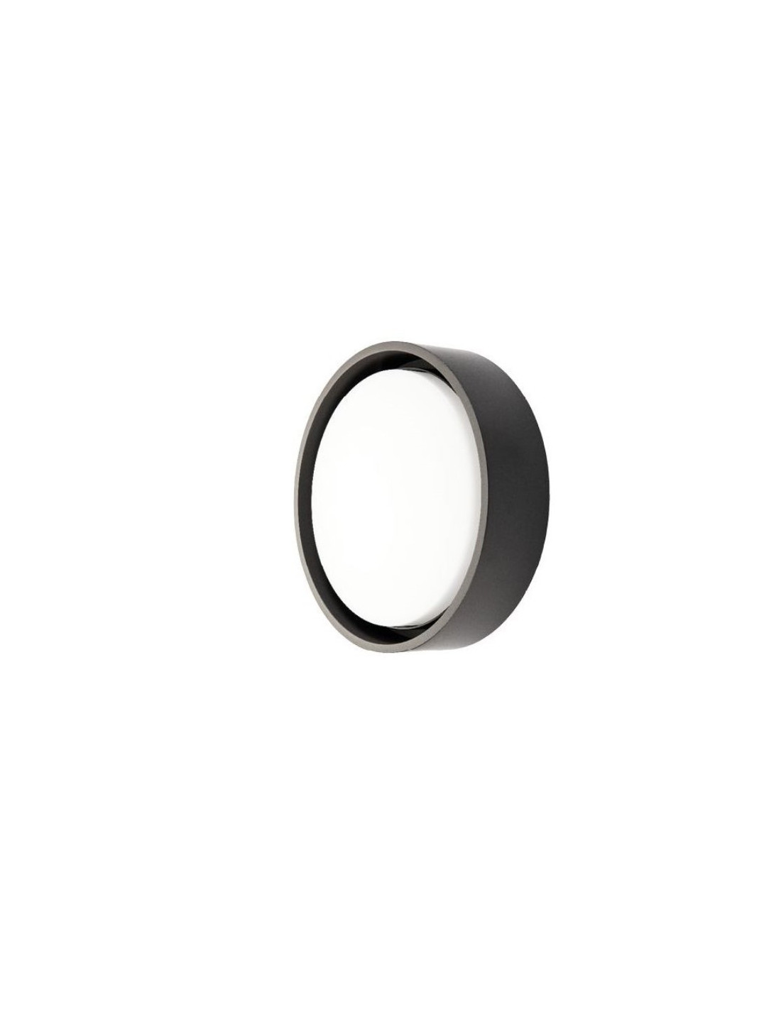 Frame Round Graphite Led 4000K