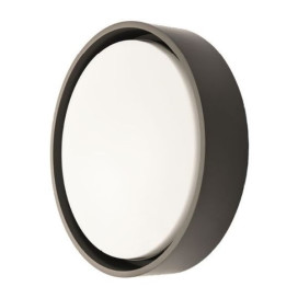 Frame Round Maxi Graphite Led 3000K + Se