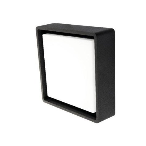 Frame Square Noir Led 3000K + Crepusc. Frame Square Noir Led 3000K + Crepusc.