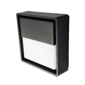 Frame Square Wall Noir Led 3000K