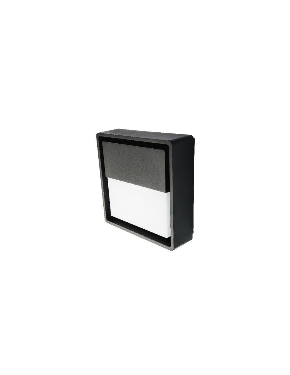 Frame Square Wall Noir Led 3000K