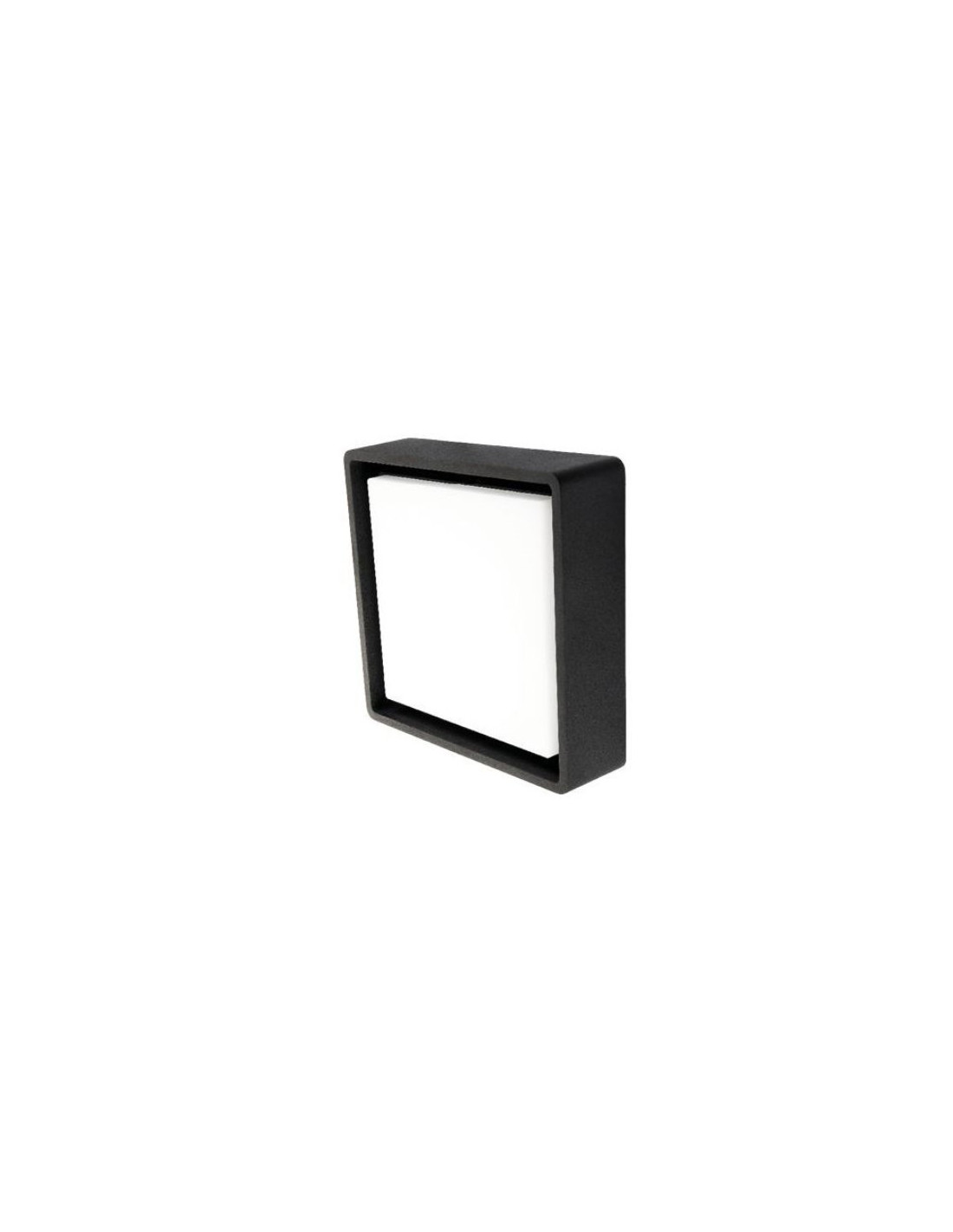 Frame Square Noir Led 4000K