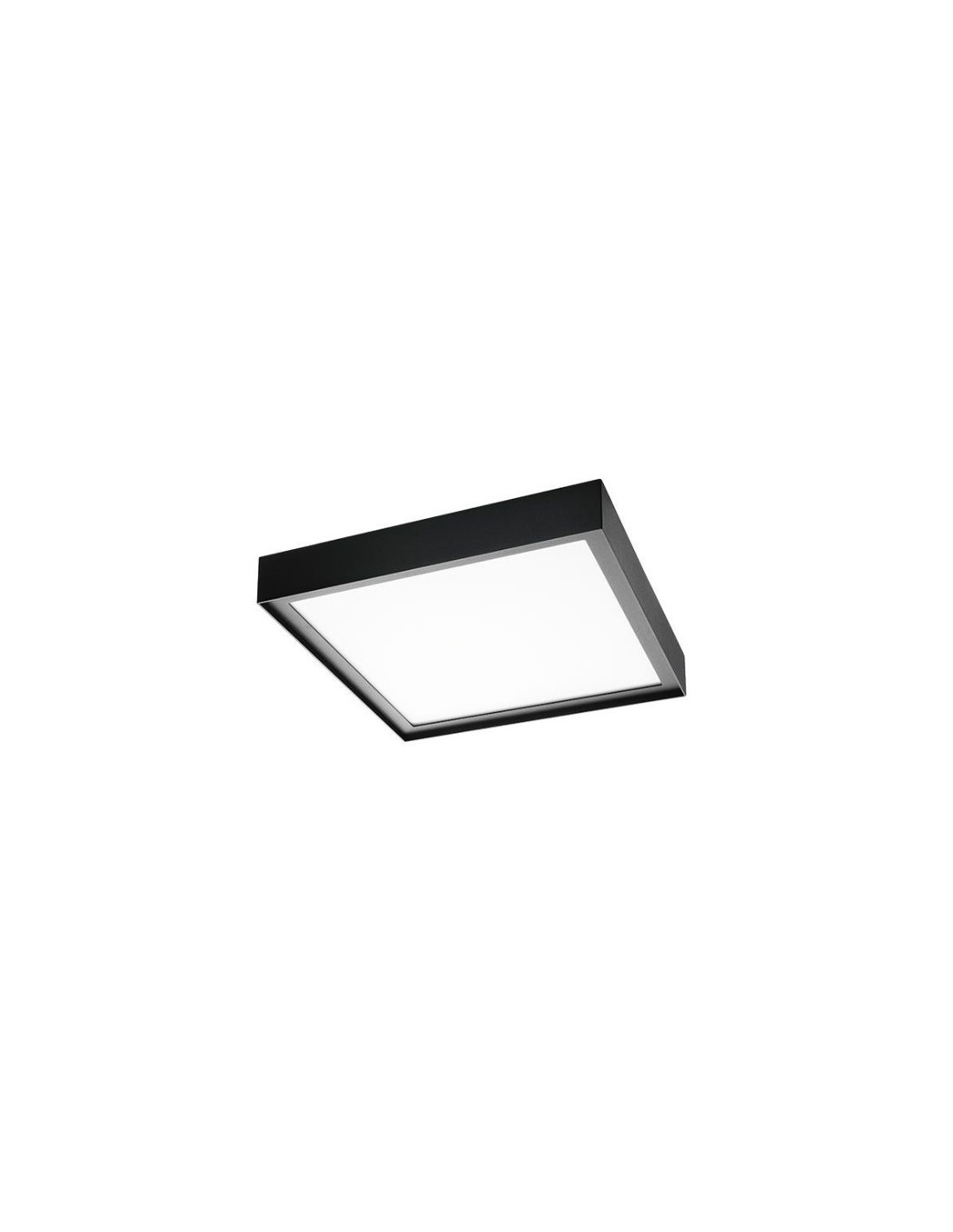 Disc 285X285 Noir 2700K Led 22W