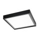 Disc 285X285 Noir 3000K Led 22W