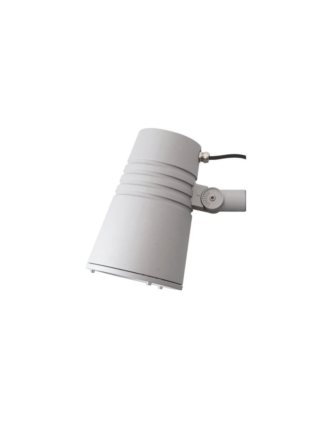 Wax 15/28W Led 3000K 27D Gris Cl.Ii Ip66
