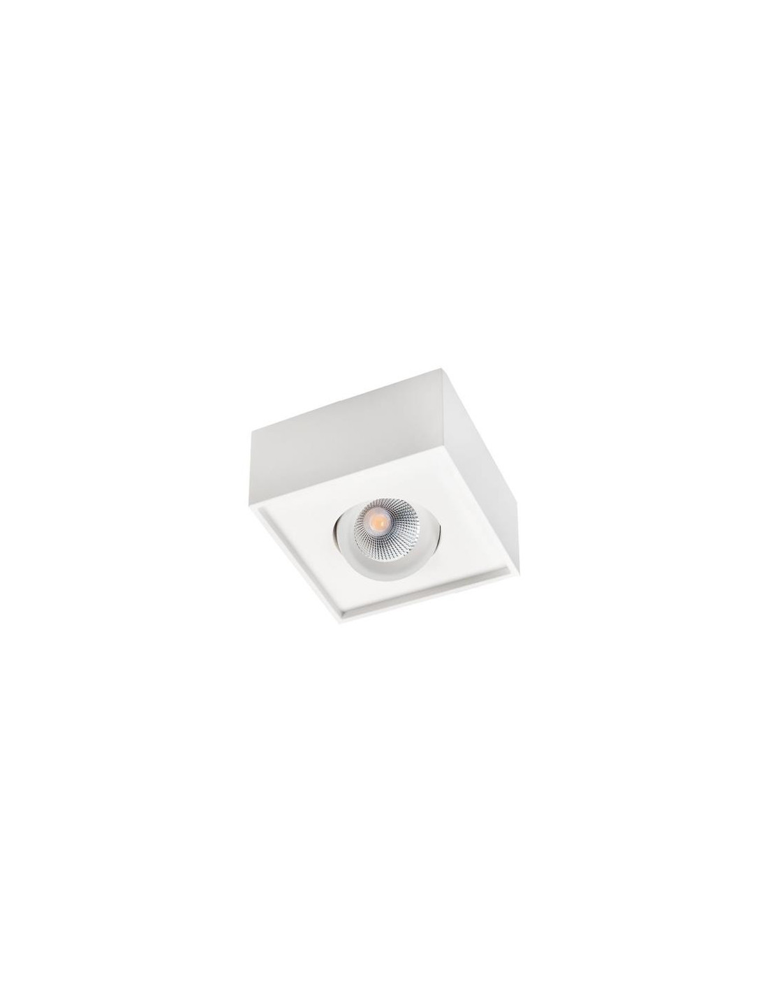 Cube Lux Blanc 8W Led 2700K