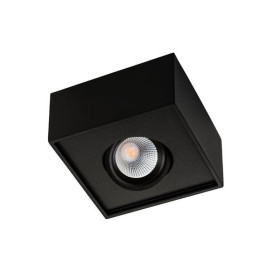Cube Lux Noir 8W Led 2700K