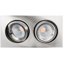 Junistar Lux Square Ac.Brs. 2X8W Led 270