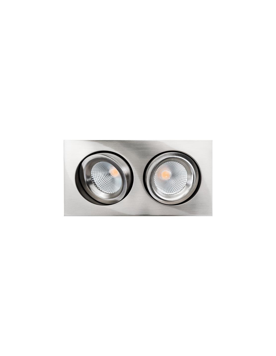 Junistar Lux Square Ac.Brs. 2X8W Led 300
