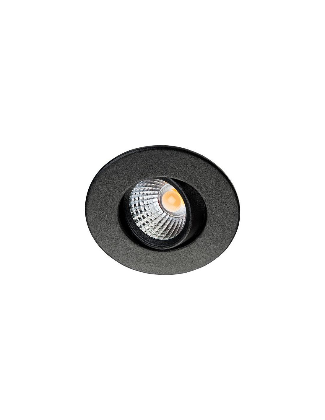 Nano Tilt Noir Mat 4W Led 3000K 36D