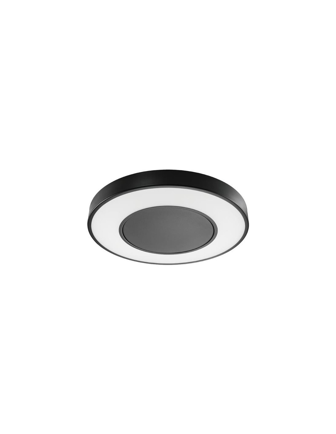 Circulus Maxi noir 26W 3000K LED + secours 3h