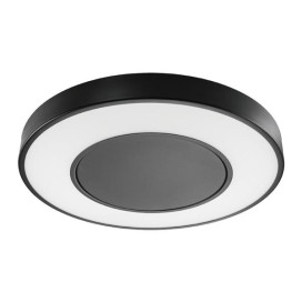 Circulus Maxi noir 26W 4000K LED + secours 3h
