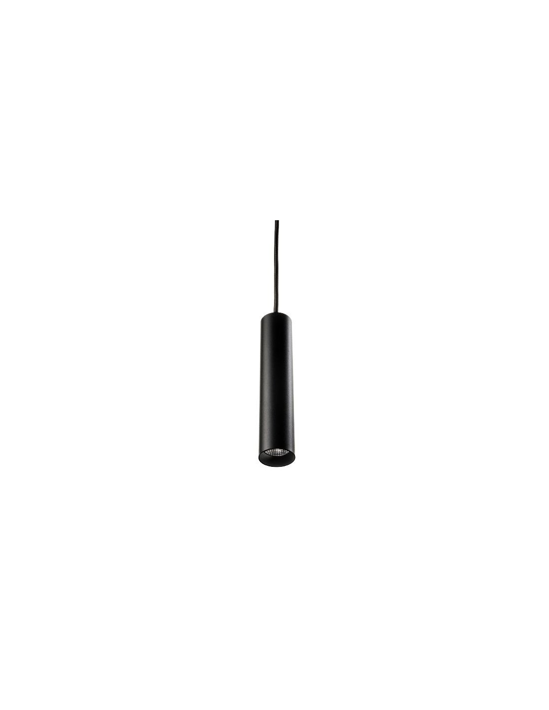 ZIP Tube Micro suspension noir 2700K 7W LED 230V