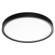 Disc 480 noir 3000K LED 36W + unité de secours + détecteur mouvement
