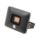 Flom Mini 10W LED 4000K + détecteur