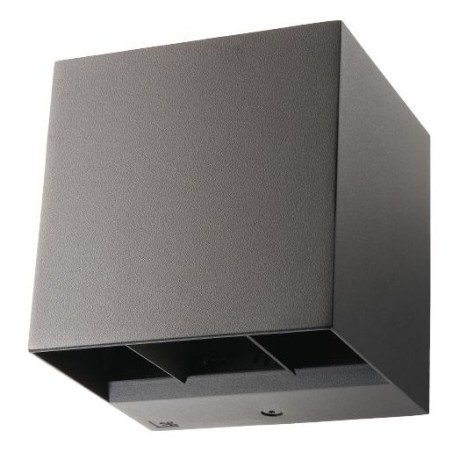 Artes graphite 3000K LED 8W up/down in/out