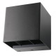 Artes noir 4000K LED 8W up/down in/out