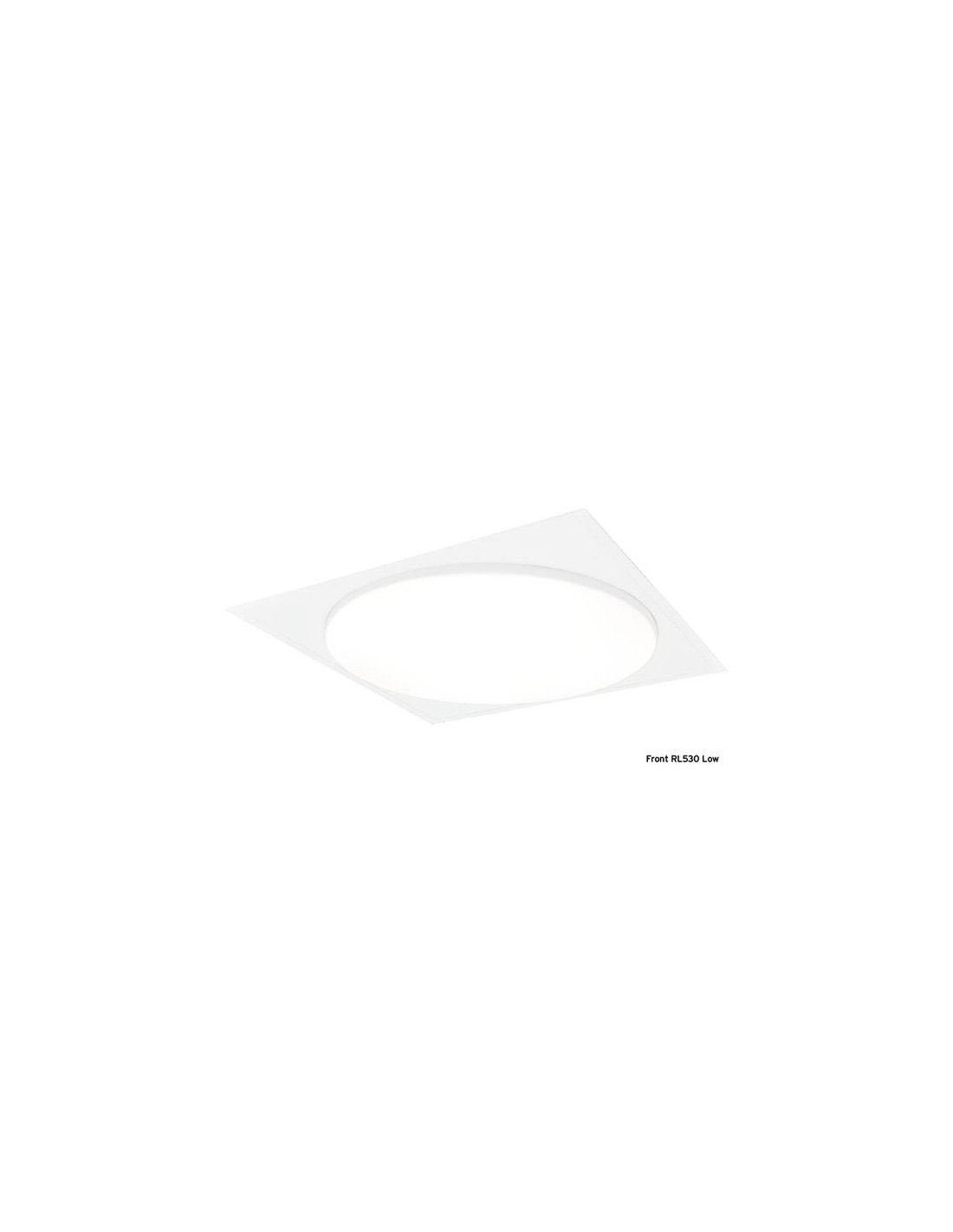 MultiConcept Panneau Frontal RL530 Drop Down blanc