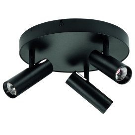Tube Micro Trio Noir 960lm 3000K Ra 98 Coupure de phase descendante