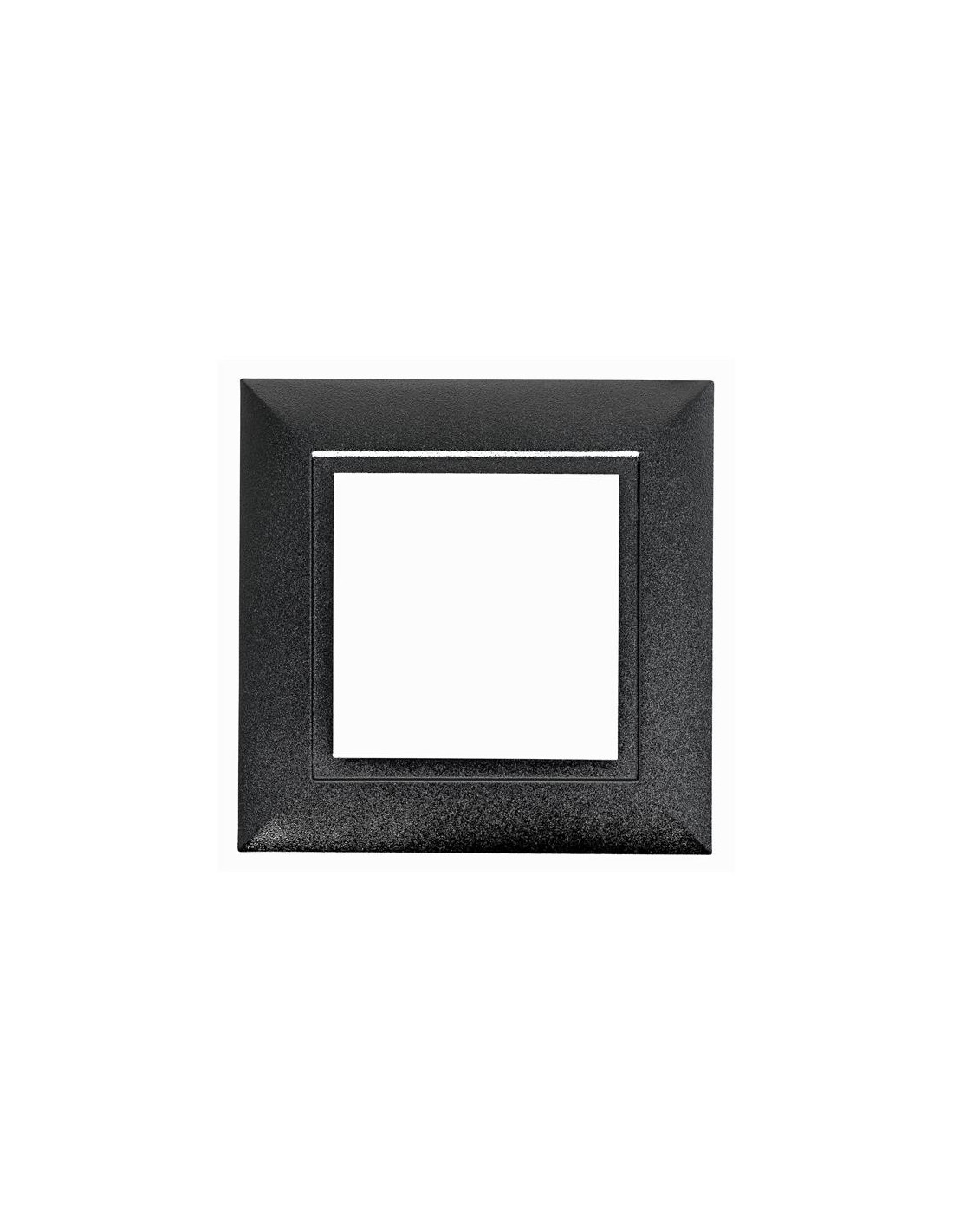 Soft Square Frame 1x noir