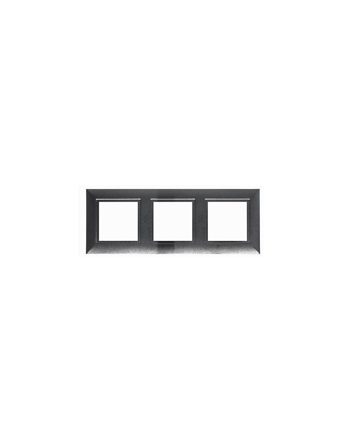 Soft Square Frame 3x noir
