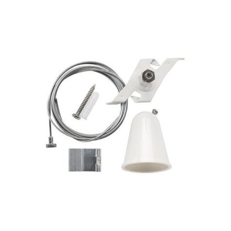 ShopLine Rail 3 Fasen pendelkit blanc 5m