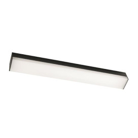 Prelude Square Noir 1500lm 3000K Ra90 Coupure de phase descendante