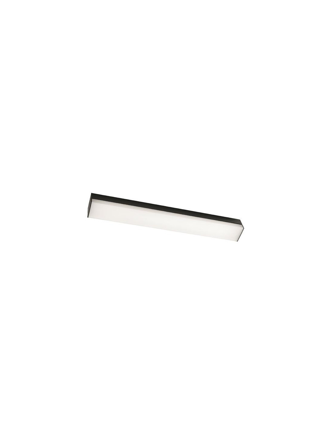 Prelude Square Noir 1500lm 3000K Ra90 Coupure de phase descendante