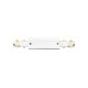 Shopline Dali Droit Connecteur blanc