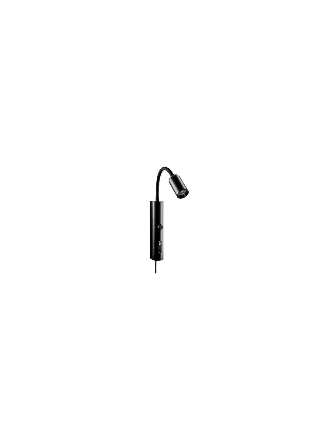 Tube Wall noir USB 3000K Coupure de phase