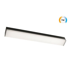 Prelude Square noir TW 2000-4000K KLII L