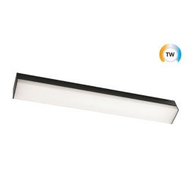 Prelude Square noir TW 2000-4000K KLII L