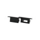 StripLine Noir Embout final encastré kit