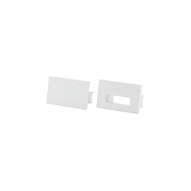 StripLine Blanc Embout final plâtrage