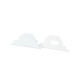 StripLine Blanc Embout final coin kit