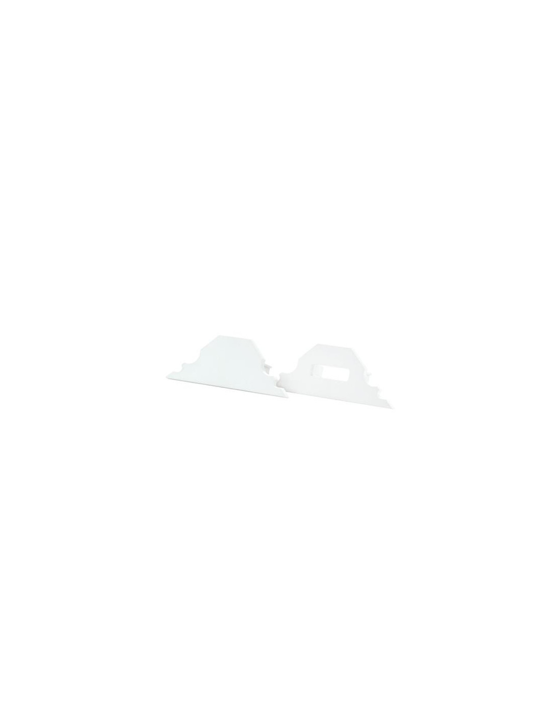 StripLine Blanc Embout final coin kit