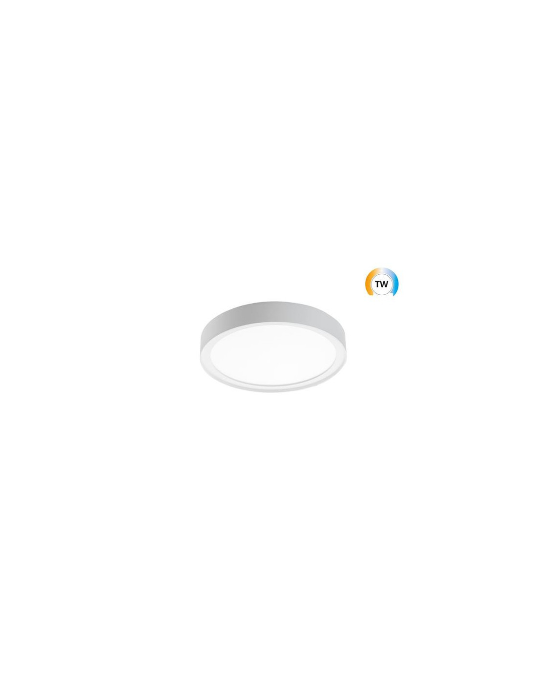 Disc 290 blanc LED TW 2000-4000K LEDDim