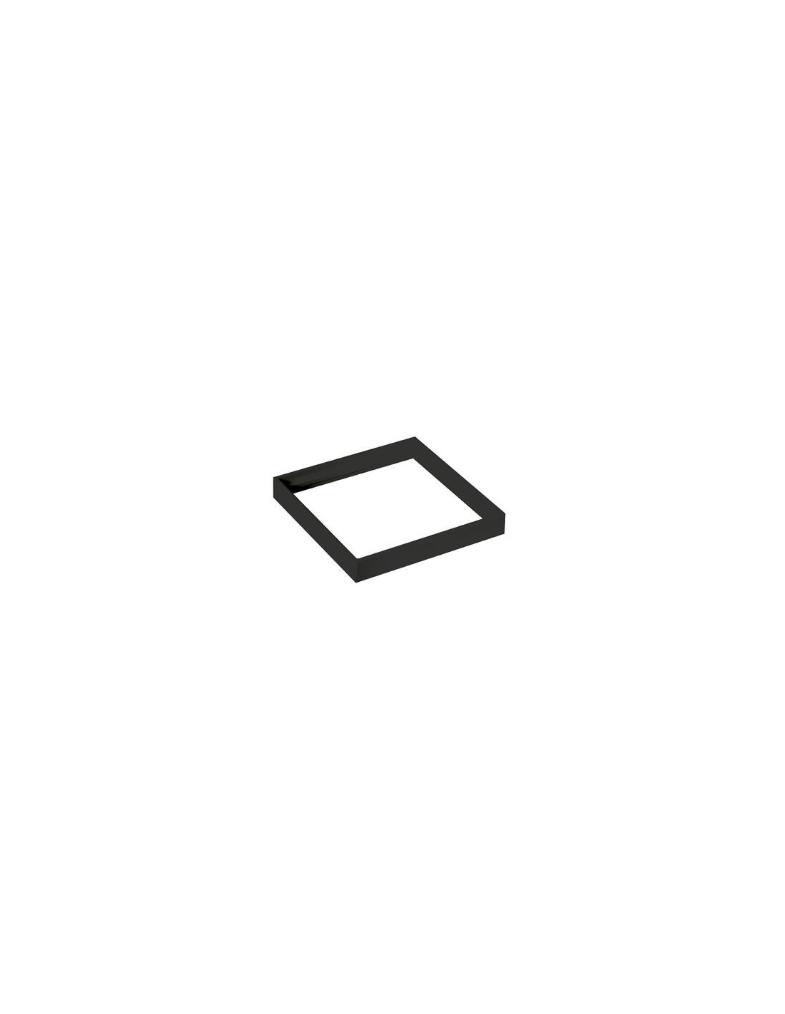Soft Square Spacer noir 13mm