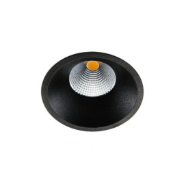 Soft Slim zwart LED 3000K
