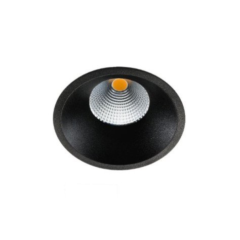 Soft Slim zwart LED 3000K