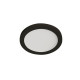 Rax Soft 150 Verre Frosted IP44 noir PC
