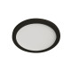 Rax Soft/Eco200 Verre Frosted IP44 noir PC