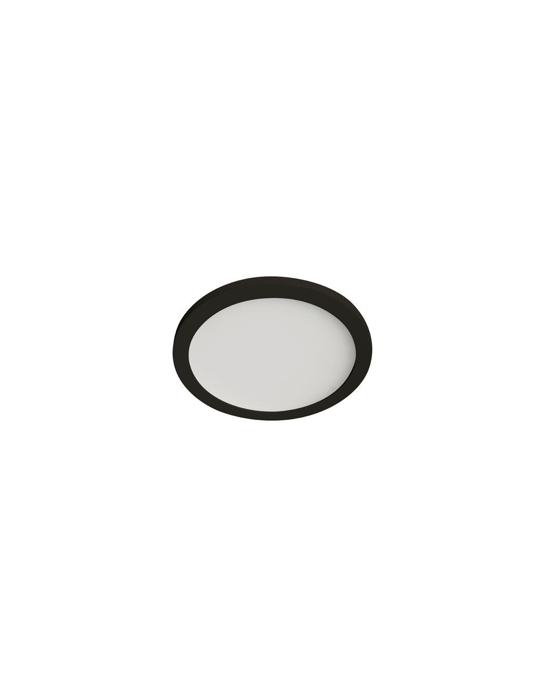 Rax Soft/Eco200 Verre Frosted IP44 noir PC