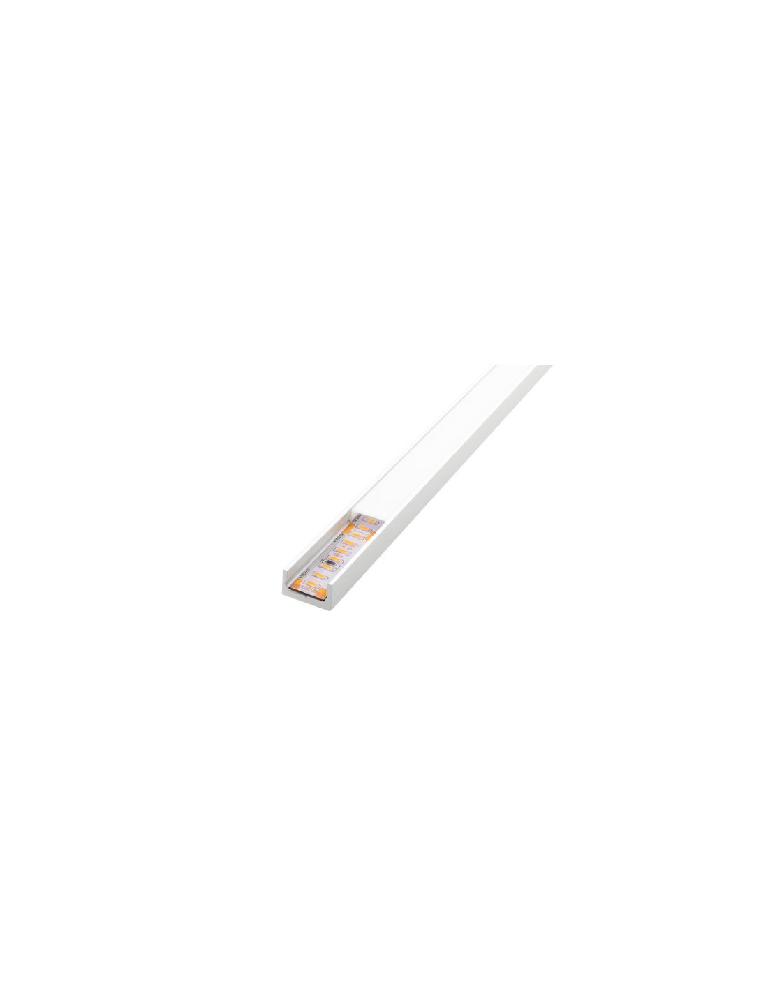 Stripline 1,8m profile surface slim blanc in/out