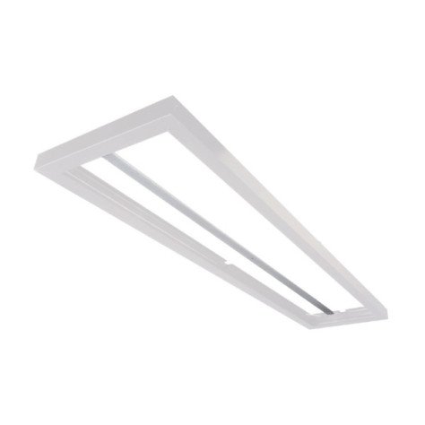 Sense cadre surface blanc 300x1200 - aluminium