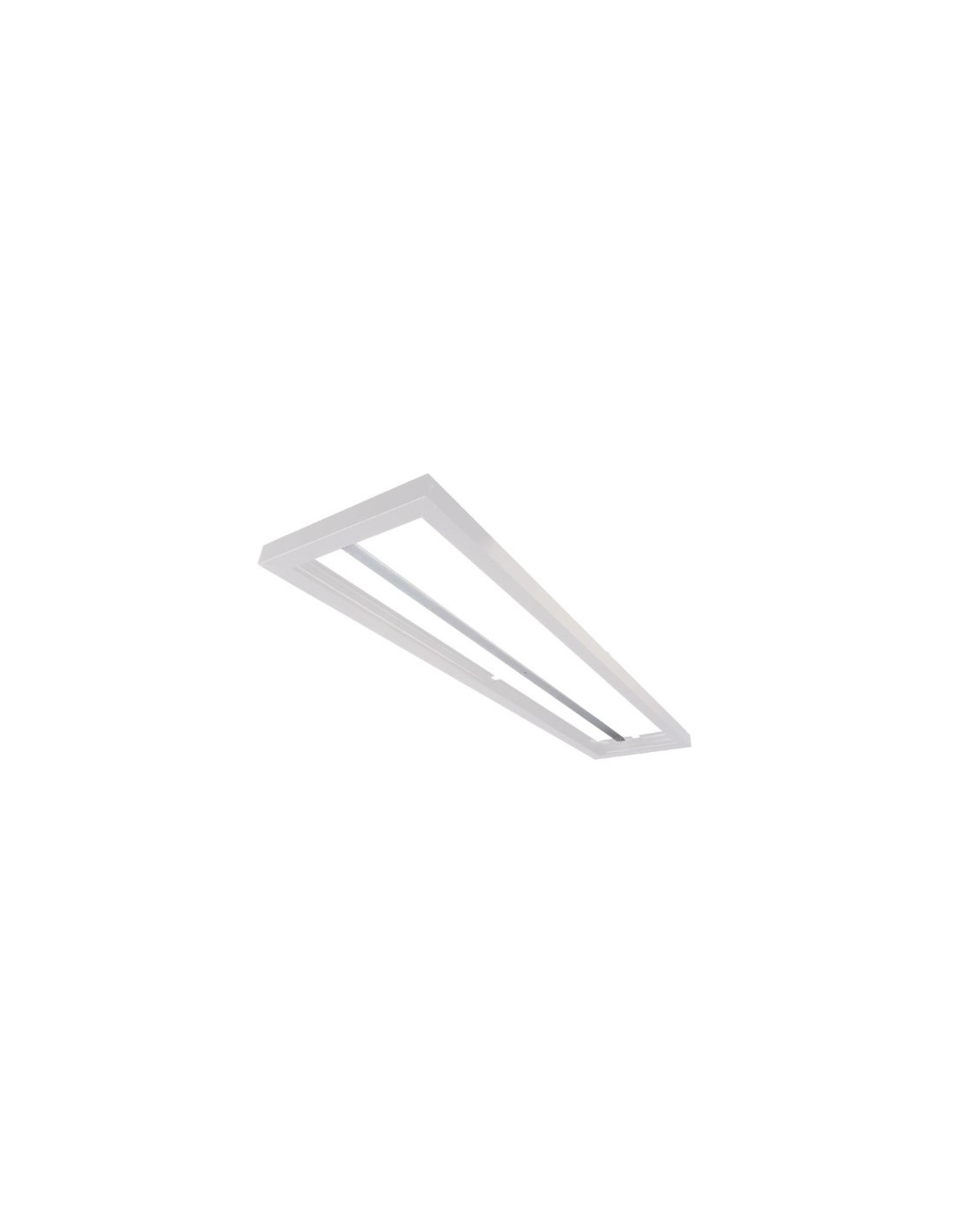 Sense cadre surface blanc 300x1200 - aluminium