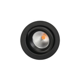 Promopack 8x Junistar Eco LED 6W 2700K IP44/65 DIM noir + trolley