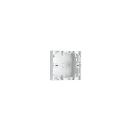 Boîtier en saillie blanc mat 1x