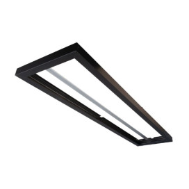 Sense cadre surface noir 300x1200