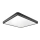 Sense Surface 600x600 noir 3000K Coupure de phase